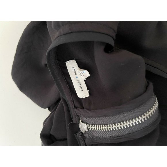 Silence +‎ Noise Solid Black Mini Dress - Picture 12 of 12